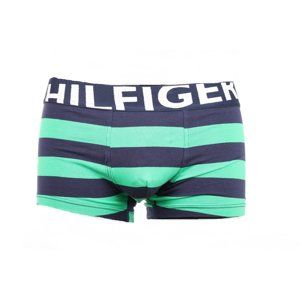 Tommy Hilfiger pánské pruhované boxerky Hilfiger - S (330MINT)